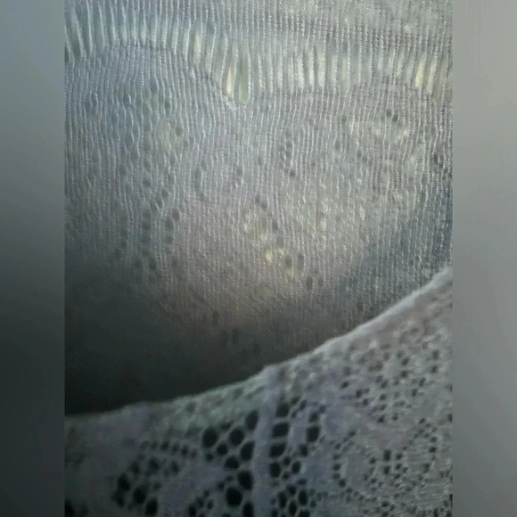 Free People, lace overlay, camisole, tulle slip, dress, small - Picture 9 of 11